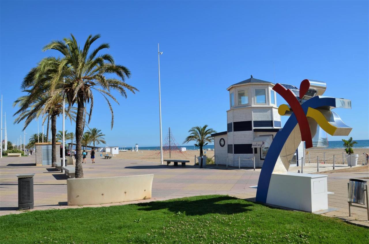 Apartamento Playa & Port Gandia Solo Familias Exterior foto